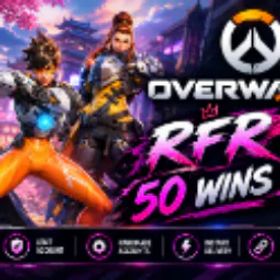 オーバーウォッチ 👑🔥 OW2 RFR 🎯 50 Wins ⚡ Ready To Play 🎮 Legit & Handmade 🚀