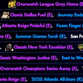 オーバーウォッチ ZHULONG SOMBRA AND LION LUCHADOR REAPER AND OTHER OWCS SKINS