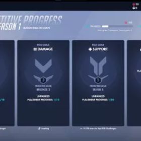 オーバーウォッチ 🛡️SUP Silver 1-5 🥈Predicted
