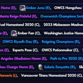 オーバーウォッチ 9 OWL | Fresh Account | Free Name Change | Phone Number Verified