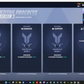 オーバーウォッチ Triple Bronze ♥ Tank ♥ DPS ♥ Sup