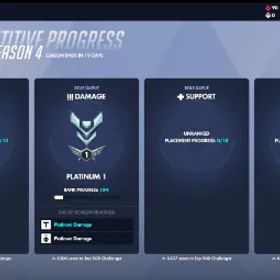 オーバーウォッチ 🔥PLAT DPS 1 | Free Mythic skin | Full Access | Free Username Change