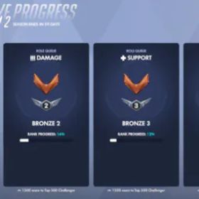 オーバーウォッチ 🎃Triple Bronze Random Finished ⚡ ( NOT Predicted )