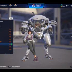 オーバーウォッチ Porsche Dva, Turtle Ship Dva, 5 LE SSERAFIM bundle skins, 1756 Paid Overwatch Coins