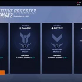 オーバーウォッチ 【OW2】【Single Gold Dps】Hand Leveled | Phone Verified |Predicted
