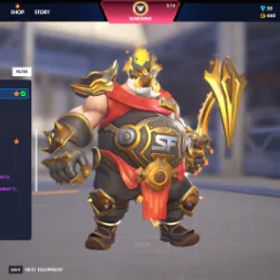 オーバーウォッチ STACKED C5 TOP 50 TANK ACCOUNT (SILVER BORDER OW1, MYTHICS, OWL, BUNDLES AND MANY RARE SKINS)