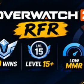 オーバーウォッチ 🎮🔥 OW2 | RFR 50 Wins 🏆 Level 15 ⚡ LOW MMR 🎯 Ready Account 💎 Legit & Handmade ✨ Fast Delivery