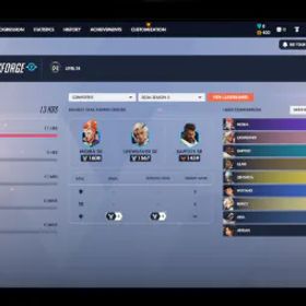 オーバーウォッチ Szn 3 2026 | Silver 5 Sup | 400 Ow Coins