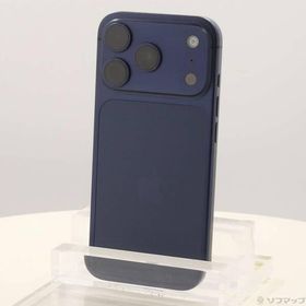 〔中古〕Apple(アップル) iPhone17 Pro 512GB ディープブルー MG8C4J／A SIMフリー〔295-ud〕