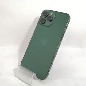 【中古】Apple 国内版 【SIMフリー】 iPhone 13 Pro Max 512GB アルパイングリーン MNCW3J/A【新宿2】保証期間１ヶ月【ランクC】