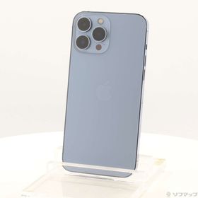 (中古)Apple iPhone13 Pro Max 256GB シエラブルー MLJD3J/A SIMフリー(377-ud)