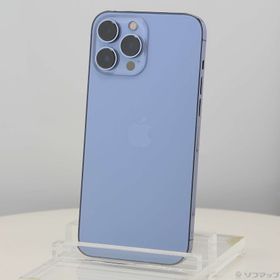 (中古)Apple iPhone13 Pro Max 128GB シエラブルー MLJ73J/A SIMフリー(305-ud)