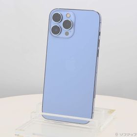 (中古)Apple iPhone13 Pro Max 128GB シエラブルー MLJ73J/A SIMフリー(276-ud)