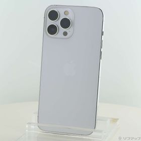 (中古)Apple iPhone13 Pro Max 128GB シルバー MLJ53J/A SIMフリー(344-ud)