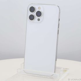 (中古)Apple iPhone13 Pro Max 256GB シルバー MLJ93J/A SIMフリー(377-ud)