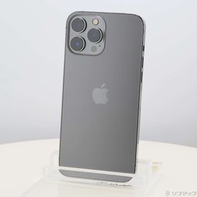 (中古)Apple iPhone13 Pro Max 256GB グラファイト NLJ83J/A SIMフリー(377-ud)
