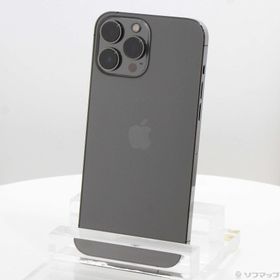 (中古)Apple iPhone13 Pro Max 256GB グラファイト MLJ83J/A SIMフリー(269-ud)