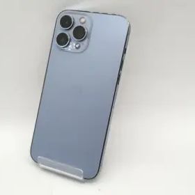 【中古】Apple 楽天モバイル 【SIMフリー】 iPhone 13 Pro Max 128GB シエラブルー MLJ73J/A【OSU301】保証期間１ヶ月【ランクB】