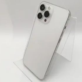 【中古】Apple au 【SIMフリー】 iPhone 13 Pro Max 256GB シルバー MLJ93J/A【津田沼】保証期間１ヶ月【ランクC】