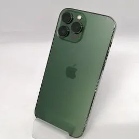 【中古】Apple 国内版 【SIMフリー】 iPhone 13 Pro Max 512GB アルパイングリーン MNCW3J/A【川越クレアモール】保証期間１ヶ月【ランク