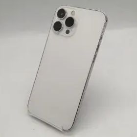 【中古】【赤ロム保証あり】Apple SoftBank 【SIMフリー】 iPhone 13 Pro Max 128GB シルバー MLJ53J/A【津田沼】保証期間１ヶ月【ランク