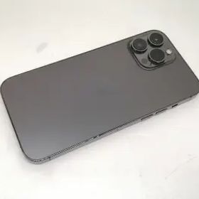 【中古】Apple au 【SIMフリー】 iPhone 13 Pro Max 256GB グラファイト MLJ83J/A【OSU301】保証期間１ヶ月【ランクB】