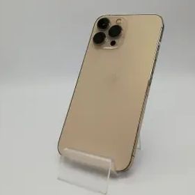 【中古】【赤ロム保証あり】Apple SoftBank 【SIMフリー】 iPhone 13 Pro Max 256GB ゴールド MLJA3J/A【那珂川】保証期間１ヶ月【ランク