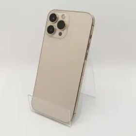【中古】Apple docomo 【SIMフリー】 iPhone 13 Pro Max 128GB ゴールド MLJ63J/A【DS秋葉】保証期間１ヶ月【ランクB】