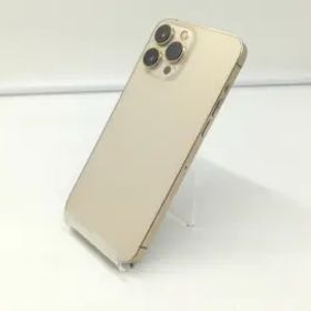 【中古】Apple au 【SIMフリー】 iPhone 13 Pro Max 256GB ゴールド MLJA3J/A【札幌】保証期間１ヶ月【ランクC】