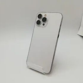 【中古】Apple 国内版 【SIMフリー】 iPhone 13 Pro Max 128GB シルバー MLJ53J/A【イオンモール新利府】保証期間１ヶ月【ランクA】