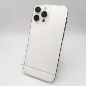 【中古】Apple au 【SIMフリー】 iPhone 13 Pro Max 128GB シルバー MLJ53J/A【ECセンター】保証期間１ヶ月【ランクA】