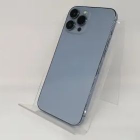 【中古】Apple 楽天モバイル 【SIMフリー】 iPhone 13 Pro Max 128GB シエラブルー MLJ73J/A【東池袋1丁目】保証期間１ヶ月【ランクC】