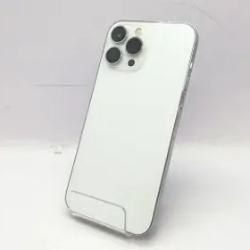 【中古】Apple 国内版 【SIMフリー】 iPhone 13 Pro Max 256GB シルバー MLJ93J/A【京都】保証期間１ヶ月【ランクC】