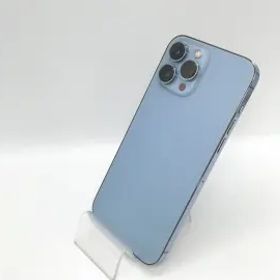 【中古】Apple 国内版 【SIMフリー】 iPhone 13 Pro Max 128GB シエラブルー MLJ73J/A【京都】保証期間１ヶ月【ランクC】