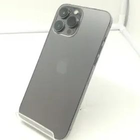 【中古】Apple au 【SIMフリー】 iPhone 13 Pro Max 256GB グラファイト MLJ83J/A【札幌】保証期間１ヶ月【ランクB】
