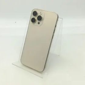 【中古】Apple au 【SIMフリー】 iPhone 13 Pro Max 128GB ゴールド MLJ63J/A【大須】保証期間１ヶ月【ランクB】