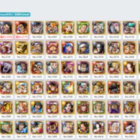 ワンピーストレジャークルーズ [OP[Global IOS]5Ex ：No.4290 Luffy[Gear Five] +No.4150 ,2720+ Gems，87 Limited [Fresh account/daily login] z-GLIOS3601542/47