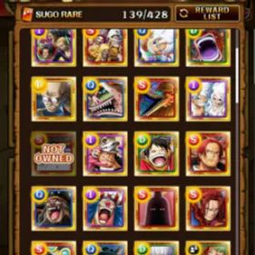 ワンピーストレジャークルーズ OC165 – Global Whale Fresh Account | 35 New Super Sugos, 16 Anni Units, Multiple Dupes