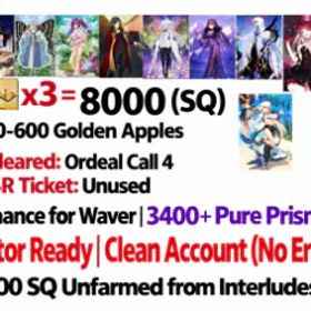 フェイトグランドオーダー 🔥 8000+ SQ | 8 Meta Supports + Summer Castoria (Berserker) | Story OC4 | Free SSR Ticket #17