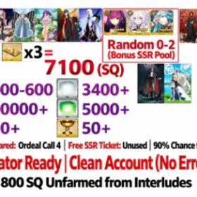 フェイトグランドオーダー 🔥 7100+ SQ | 6 Meta Supports + U-Olga Marie & Astraea | 0-2 Bonus SSR | Story OC4 | Free SSR Ticket #16