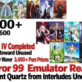 フェイトグランドオーダー FGO JP | 5,800+ Saint Quartz | 6 Supports | 3,400+ Pure Prisms | Ordeal Call IV | No Error 99 #26