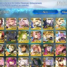 フェイトグランドオーダー ⭐ [NA] 86 WNP | 💥 NP5 Melusine | NP4 Mhxa | NP3 Morgan + NP3 Gil + NP3 Caster | Peak + Super Super Maintained + MLB Black Grail + MLB 2030