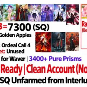 フェイトグランドオーダー 🔥 7300+ SQ | 8 Meta Supports Core + Astraea & Summer Castoria | 0-3 Random Bonus SSR | Story OC4 #22