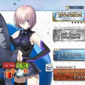 フェイトグランドオーダー NA Starter Fuyuki Lvl 1 | 1 SSR Servant | Mysterious Executor CIEL | Brithday Unset | Log Code | Check SS |FGO869
