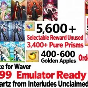 フェイトグランドオーダー FGO JP | 5,600+ Saint Quartz | 5× U-Olga Marie | 5× C.I.E.L. | 5 Supports | 3,400+ Pure Prisms | Ordeal Call IV #31