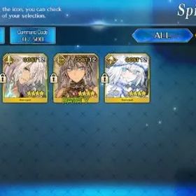 フェイトグランドオーダー NA Starter Fuyuki Lvl 1 |101 Saint Quartz|1 SSR Servant| ( Oberon ) |32 Golden Apple|Birthday Unset|Log Code|(FGO913)