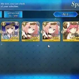 フェイトグランドオーダー NA Starter Fuyuki Lvl 1 |240 Saint Quartz|1 SSR Servant| ( Oberon ) |33 Golden Apple|Birthday Unset|Log Code|(FGO914)