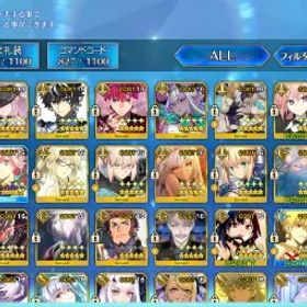 フェイトグランドオーダー [JP] 113 SSRs/137 WNP | Crazy Meta Olga + Indra + Summer Tiamat + Demeter + Azrael + Gensai | High-End