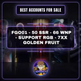 フェイトグランドオーダー FGO01 - 50 SSR - 66 WNP - SUPPORT RGB - 7XX GOLDEN FRUIT