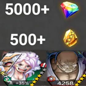 ワンピースバウンティラッシュ Bonney+Nusjuro 💎5000+✨500+
